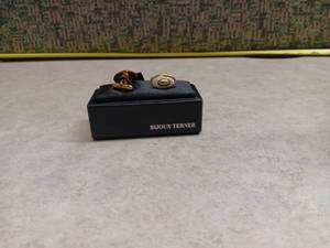 lot 1102 image: BIJOUX TERNER GoldSilver Colored Cufflinks