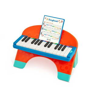 lot 1110 image: Battat Mini Musicians Piano 25 Color-Coded Keys With Songbook