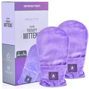 lot 1121 image: Healthy Hands Heated Mittens Purple