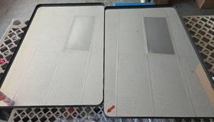 lot 758 image: 23x36 Two Pack Large Mirrors  - Retail $0