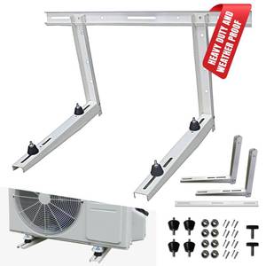 lot 782 image: Ductless HVAC Mini Split Mounting Bracket - AC Wall Bracket (9K-36K BTU) - Retail $36