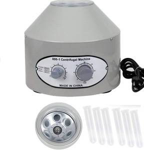 lot 783 image: Desktop Electric Lab Laboratory Centrifuge Machine Lab Medical Practice wTimer and Speed Control - Low Speed,4000 RPM, Capacity 20 ML x 6-110v by CALU LUKY - Retail $57