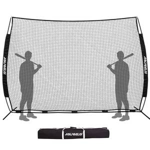 lot 812 image: AOLIGEIJS Sports Barrier Net, Heavy Duty Backstop Net for Baseball - Retail $90