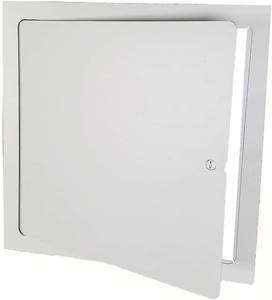 lot 814 image: Premier Flush Access Panel, 14x14, Steel, 1000 Series, Screwdriver Latch - Retail $50