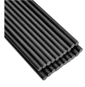 lot 816 image: Garden Stakes 48 inch 20 Pack 0.27 Dia Solid Glassfiber Plant Support Rod Tomato Trellis Stakes (Black) - Retail $0