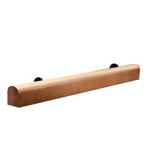 lot 821 image: Cloud Fragrant 2FT Wooden Stair Handrail,Staircase Indoor Outdoor Handrail,Wall Mounted Barrier Free Stair Handrail for Corridor,Attic,Deck,Kindergarten Guardrail -2ft, Only One 2ft Piece - Retail $30