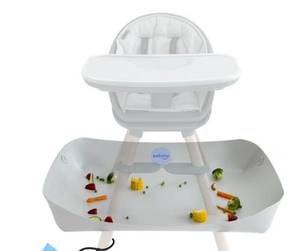 lot 854 image: (High Chair Not Included)CATCHY - Food Catcher - Compatible with Maxi-COSI Moa 8-in-1 High Chair  12 Other High Chairs - Highchair Sold Separately - Baby & Toddler Food & Mess Catcher - Under High Chair AccessoryHigh Chair Food Catcher  - Retail $0