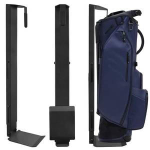 lot 886 image: Wall Mount Golf Bag Storage Stand Organizer Rack for Garage Golf Bag Holder - Retail $140