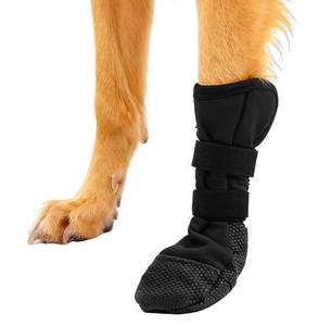 lot 18269 image: Dog Booties for Injured Paw,Breathable Wound Recovery Boots, Dog Socks to Prevent Licking Paws,Waterproof Wound Protector,Feet Cover Bandage Shoe Small - Retail $12
