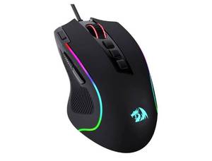 lot 18277 image: M612 Wired RGB Optical Gaming Mouse 8000 DPI - Retail $20