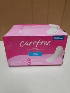 lot 18323 image: Carefree Liners Long 92 Count - Retail $10