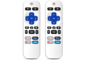 lot 18339 image: Remote Control or TCL Onn Hisense Sharp Philips Westinghouse Insignia Element TLC Roku Smart TV (1pcs) - Retail $12