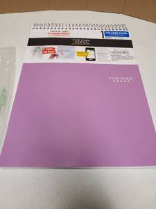 lot 18375 image: Five Star College Ruled Notebook 100 Sheets 11 x 8.5 in - Retail $3