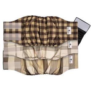 lot 18419 image: Pet Parents Washable Belly Bands for Male Dogs (3pack)  Extenders of Durable Dog Diapers Male, Premium Male Dog Diapers & Dog Wraps (X-Small, Oxford) - Retail $20
