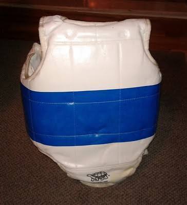 lot 60921 image: Masterline brand taekwondo chest protector