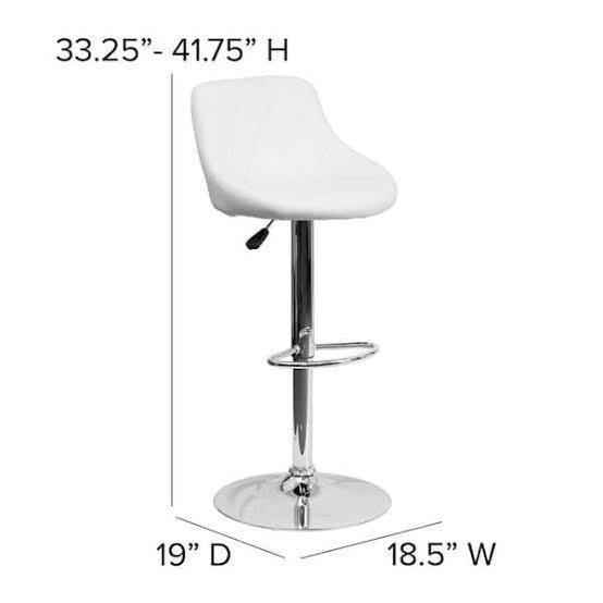 lot 63000 image: Flash Furniture adjustable bar stool