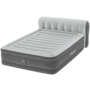 lot 20970 image: Bestway� Headboard Tritech Airbed Queen 18  with Built-in AC Pump