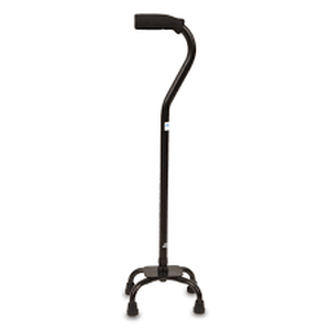 lot 20930 image: Equate Quad Walking Cane with Small Base �� Height Adjustable