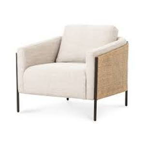 lot 20988 image: the Jayda Chair by Four Hands - No Back Cushion