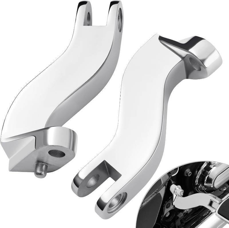 lot 1055 image: Passenger Footpegs Mount Stainless Steel for Harley-Davidson Touring