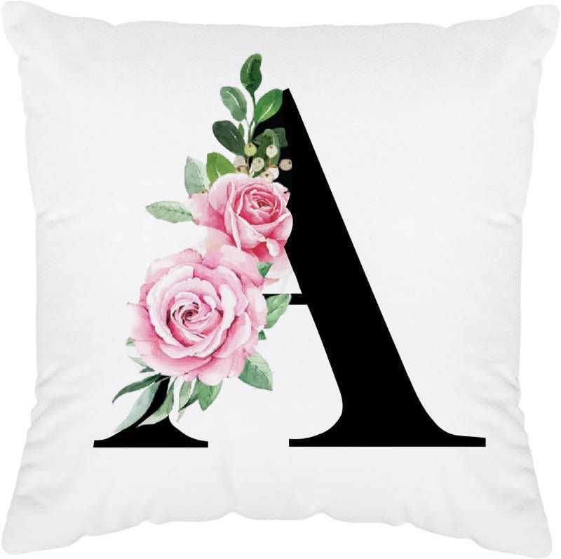 lot 1169 image: Letter Pillow Covers 18x18 - Initial & Monogram Covers, Decorative Gifts