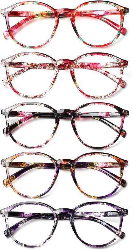 lot 1549 image: SIGVAN Womens Reading Glasses Blue Light Blocking Spring Hinge