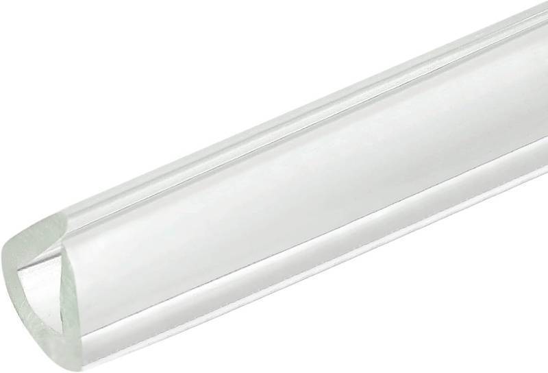 lot 12367 image: uxcell U Channel Edge Trim 8.2ft, Soft Rubber Guard Seal, 9-11mm Edge Clear