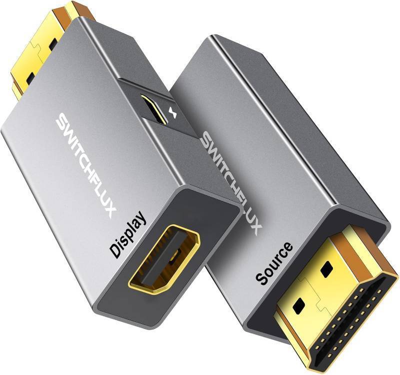 lot 2176 image: HDMI to Mini DisplayPort Adapter 4K60Hz, 1 Pack, Male to Female