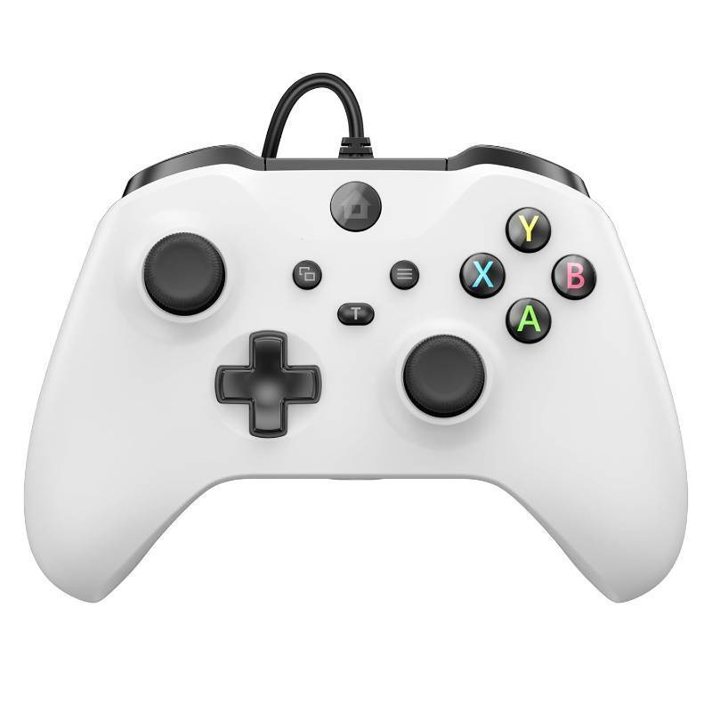 lot 2230 image: Kamylorus Wired Controller for XboxPC, Hall Effect Sticks & Triggers White
