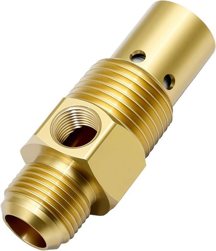lot 2456 image: Air Compressor Check Valve for CV221513AV  Campbell Hausfeld 12 NPT Tank