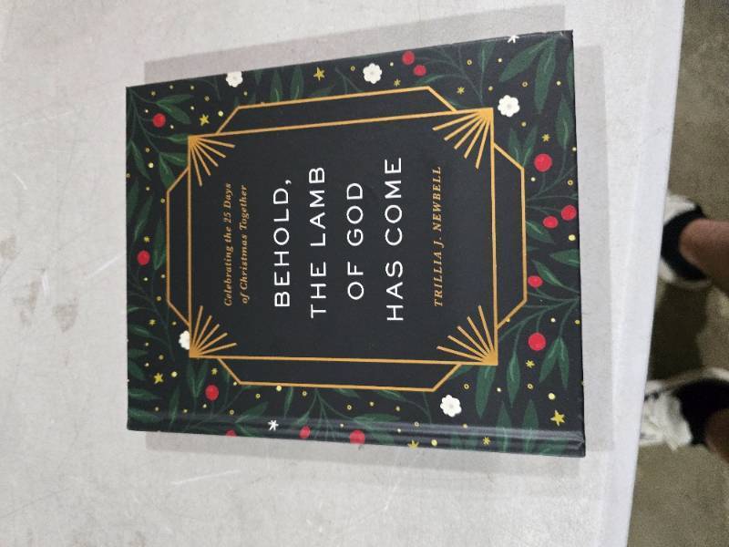 lot 1833 image: Behold, the Lamb of God Has Come - by Trillia J Newbell (Hardcover)