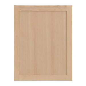 lot 5460 image: 23.2 in. W x 30 in. H Base Decorative End Panel in Unfinished for Clickready Technology - Retail $64