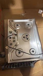 lot 5479 image: Original GE Monogram Part WB62X36686 Gas Cooktop Main top (stainless) ZGU36RSLSS - Retail $0