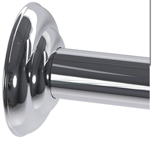 lot 5526 image: Glacier Bay Shower Rod 43-72in - Retail $0