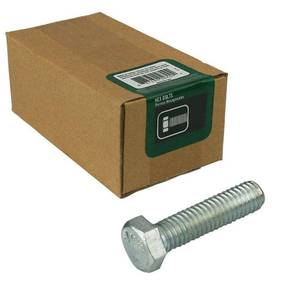 lot 5546 image: 12 in.-13 x 2 in. Zinc Plated Hex Bolt (50-Pack) - Retail $39