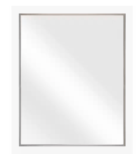 lot 5572 image: Glacier Bay 22 x 28 Framed Mirror - Retail $0