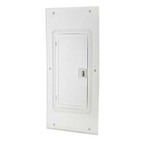 lot 5658 image: Leviton NEMA 1 20-Space Indoor Load Center Cover and Door FlushSurface Mount - Retail $106