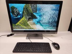 lot 1 image: HP Pavilion 24 All-in-One Desktop Intel Core i5-7400T 16GB 477GB Windows 11
