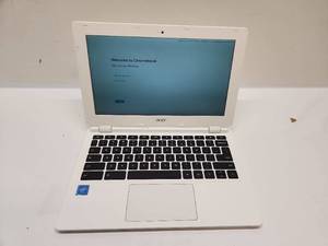 lot 6 image: Acer Chromebook Intel Celeron White