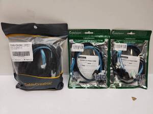 lot 27 image: CableCreation CS0002-5 Mini SAS 36Pin to SATA 7Pin Cable 1m 5-Pack