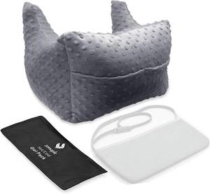 lot 78329 image: Zomaple 3pc Mastectomy Pillow Recovery Kit with Gel Pack & Shower Lanyard