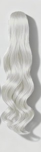 lot 78346 image: 24 Inch Clip Ponytail Extension for Women Voluminous Wavy Synthetic Hair with Secure Claw Clip Heat Resistant Date Night Hair Valentines Day Hairstyle