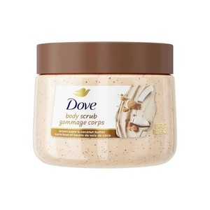lot 78420 image: Dove Beauty Exfoliating Body Scrub - Brown Sugar & Coconut Butter - 15oz