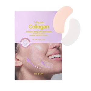lot 78428 image: ItS SKIN 7-Peptide Collagen Thread Lifting Mini Gel Mask 20ea, Real Collagen Lifting Patches for Firming, Tightening and Skin Elasticity, Korean Skincare