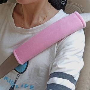 lot 78436 image: Tianmei 2 Pcs Universal Car Seatbelt Pads Cover, Carseat Belt Shoulder Strap Protector for Adults and Kids (Pure Pink)