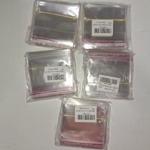 lot 78520 image: 5 Packs 200Pcs Self Sealing Cellophane Bags, 2 X 2.82 Clear Cookie Bags With Seal