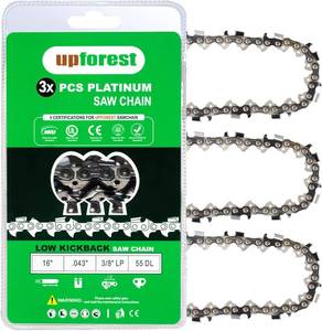 lot 78565 image: 16 Inch Chainsaw Chain Fits Stihl MS170 MS180 MS180C MS171 MS181 017 018 61 PMM3 55 3610 005 0055 R55 3 PCS (90YNS55X3)