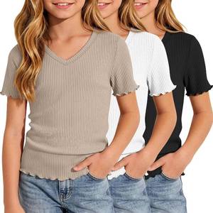 lot 78676 image: 3 Pack Girls Short Sleeve T-Shirts SIZE 8-10 YEARS
