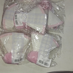lot 78716 image: 7 Packs Cone Birthday Hat with Numbers 1-5, First Birthday Hat For Baby Girls, Perfect Birthday Party Decoration for Toddler, 6 Replaceable Numbers, Ranging from 12 to 5 COLOR IS PINK