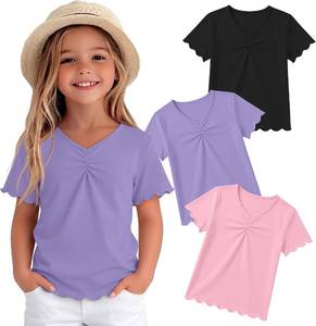 lot 78751 image: 3 Pack Girls Short Sleeve Tops SIZE 11-12 YEARS